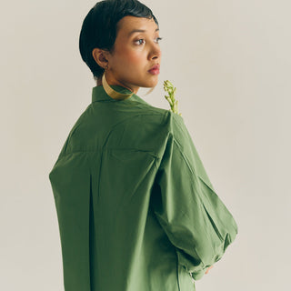 SAGE BUTTON DOWN TOP