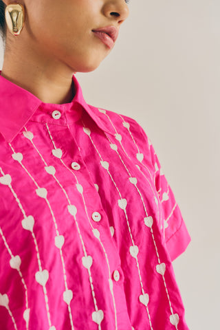 ALL HEART TOP IN PINK