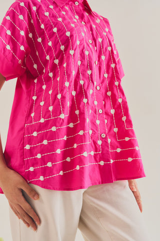 ALL HEART TOP IN PINK